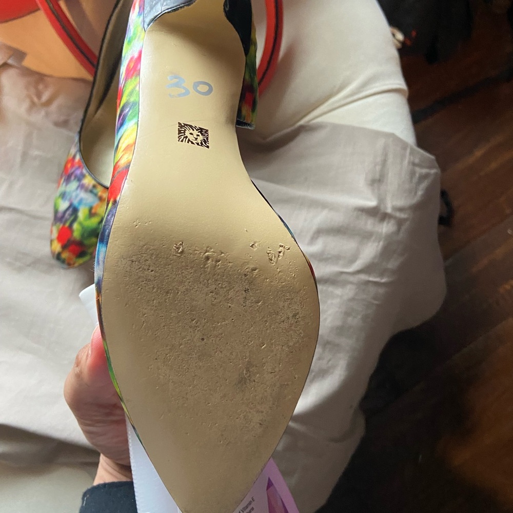Spring flower heels - Picture 3 of 3